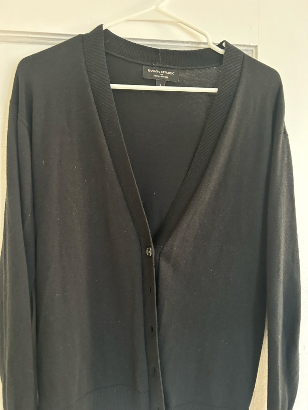 Banana Republic Forever Sweater - BLK - S